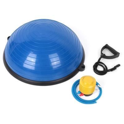 China Fitness Wearing Exercise Gym Ball Yoga Ball Muscle And Half Ball With PVC Custom Mini Yoga Balance Logo Ball for sale