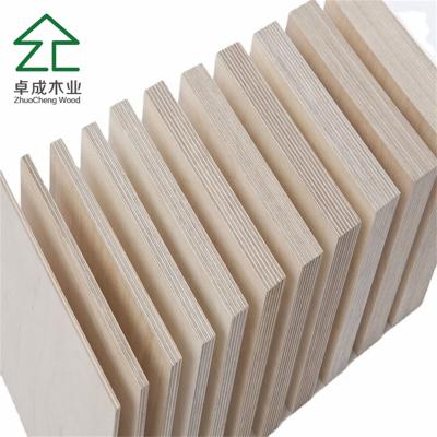 China 2MM 3MM 4MM 5MM 8MM 9MM Laser For Toys Birch Plywood Price for sale