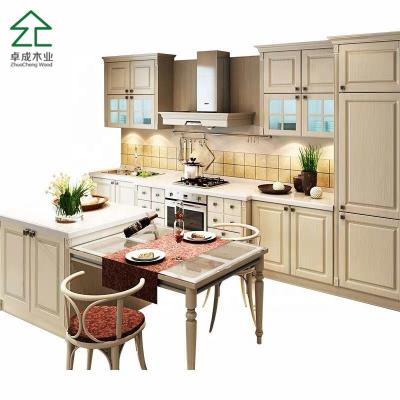 China Italian classic white used kitchen cabinet for sale