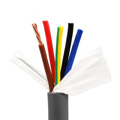 China Overhead 5 Core TRVV Fluctuating Electrical Copper Power Cable Manufacturers Price for sale