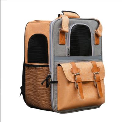 China Meijietong New Design Stocked Different Color Soft-sided Dog Pet Carrier Airline Approved Portable Folding Pet Carrier Travel Pet Bag for sale