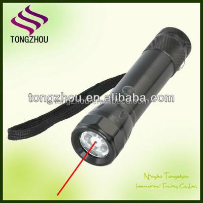 China Emergency 3 AAA Dry Battery Operated Range Infrared Laser LED Flashlight for sale