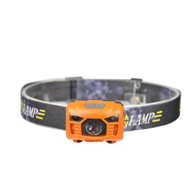 China Emergency Wholesales Super Bright 3W Led Headlight Light, High Power USB Rechargeable Led Head Lamp, USB Charging Led Sensor Headlight for sale