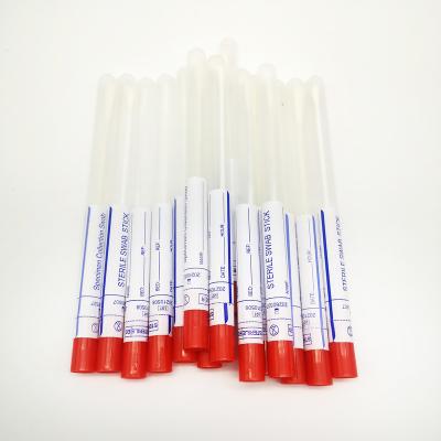 China Travel Stick Sterile Medical Plastic Cotton Swab for sale