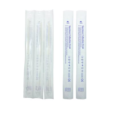 China 100% nylon medical supplies qtips cotton specimen collection bulk nasopharyngeal sterile nylon nasal assembled swab for sale