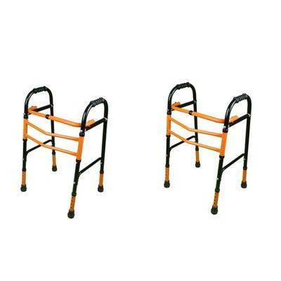 China Wheelchair Adult Disabled Walker Rehabilitation Center Paddle Frame Aluminum Alloy Material for sale