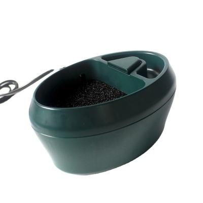 China Nomoypet Lizard Small Sustainable High Quality Green Plastic Water Fountain NW-34 for sale