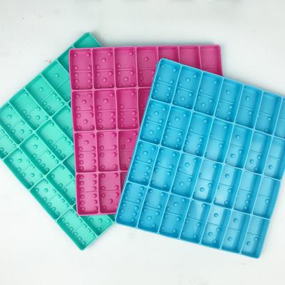 China C-0075 Domino Resin Craft Mold Card Mold Viable Silicone Mold For Card Hand Making DIY Hand Made Domino for sale