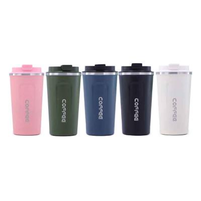 China Sustainable Ready To Ship Double Wall Custom Logo Stainless Steel Mugs Vacuum Insulated Travel Coffee Tumbler Mugs for sale