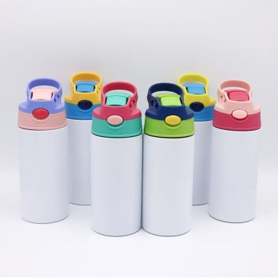 China Viable USA Warehouse Stainless Steel 12oz Empty Tumbler Kids Sippy Cups Sublimation Tumbler Cups For Kids for sale