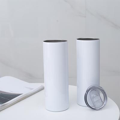 China 20 oz Sublimation Tumblers Sublimation Blanks Lean Skinny Tumbler Mugs for sale