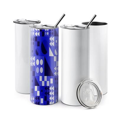 China Viable Stainless Steel 20oz Sublimation Blanks Sublimation Tumblers Straight Tumbler for sale