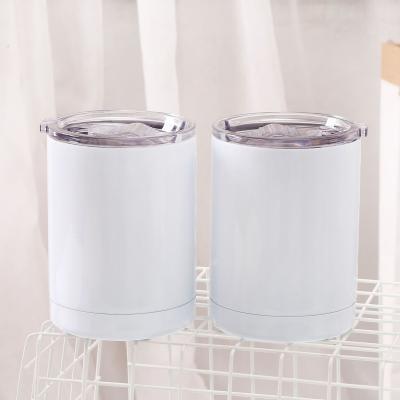 China Viable Hot Selling Sublimation Wine Tumblers With Lid 12oz Stainless Steel Vacuum Insulated Tumbler Mug for sale