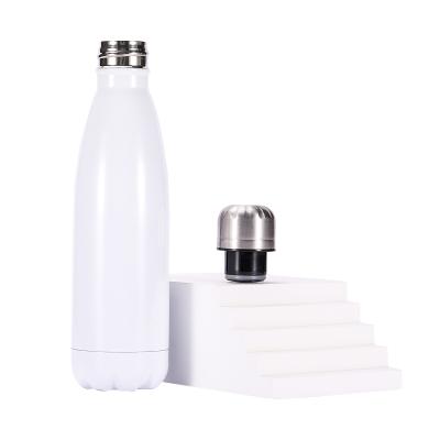 China 26oz stainless steel tumbler viable hot sale sublimation masks cola bottle milk water flask for sale