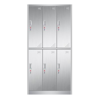 China Decorative Stainless Steel Factory Stainless Steel Locker Administrative Staff Locker Storage Cabinet Multi Door Cabinets for sale