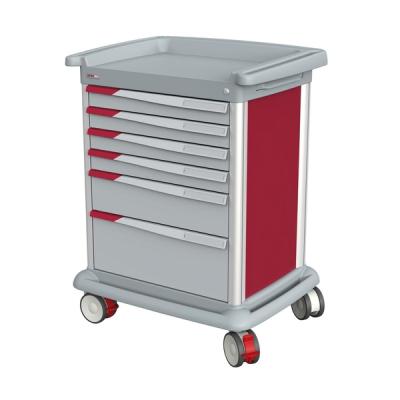 China Custom High Quality Mid-steel Factory Drawer Metal Cabinet Trolley for sale