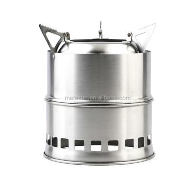 China Modern Customized Mini Metal Firewood Cooking Stove for sale