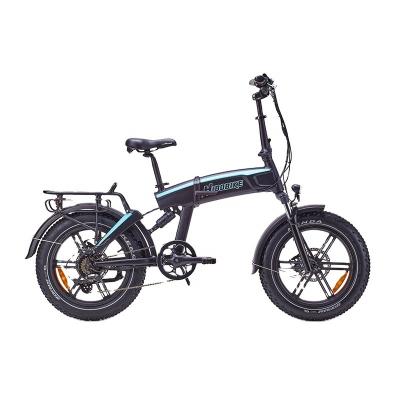 China Aluminum Alloy 20inch Folding Fat Tire Electric Bike Warehouse To EU for sale