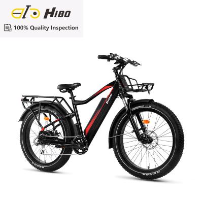 China Overseas ELECTRIC BIKE 48v 500w 26inch FAT aluminum alloy warehouse TDE33Z tire electric bike fat electric bike for sale