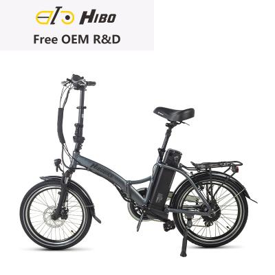 China Aluminum Alloy Factory Design Promotion Electric Bicycle 36V 13AH Lithium Ion Battery Electric Folding Bike for sale