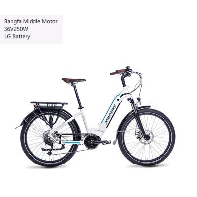 China HiBo TDF45L aluminum alloy warehouse city electric bike 36v 250w oversea world super speed electric city bike 7 speed plegable good quality for sale