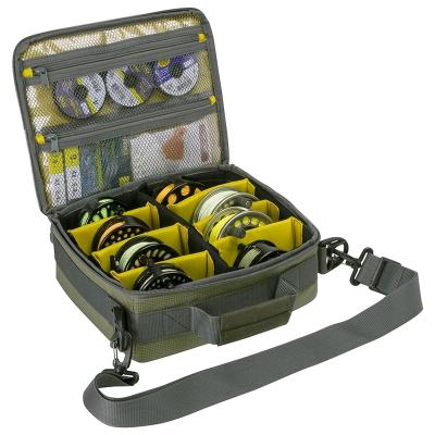 China UNIVERSAL Polyester Reel Gear Waterproof Fishing Storage Bags Carry Strap Custom Fishing Tackle Bag for sale