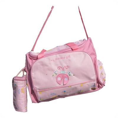 China Custom Multifunctional Single Pack 4pcs/set Diaper Bag For Mommy/Mom With Baby Diaper Changing Pad for sale