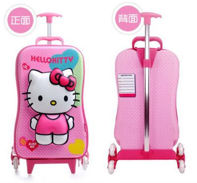 China School Bag EVA 3D School Bag Backpack With Trolley for sale