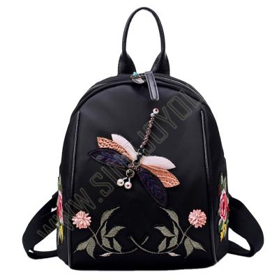 China PVC Fashion Backpack with Embroidered Design for Wholesale for sale