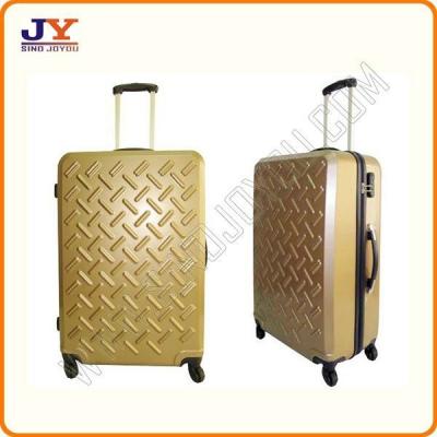 China ABS Most Popular Best Selling Promotional Hard Shell Suitcase Set ABS Travel Luggage With 4 Universal Wheels for sale