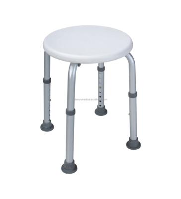 China Aluminum+HDPE Round Bath Chair Transfer Bench Chair For Handicapped With CE Certificate for sale