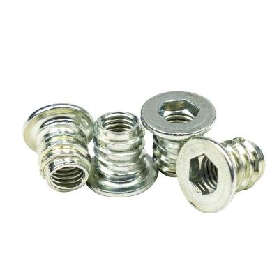 China Heavy Industry Counter-Thread Nuts Hexagon Countersunk Head Screws Stainless Steel Cylinder Head Screws for sale