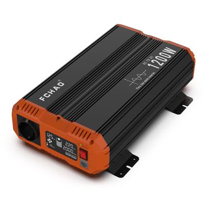 China True AC 220volt Start Single Phase 1200W Sine Wave Power Inverter 12volt DC With 32.5*18*6.9cm Remote Control for sale