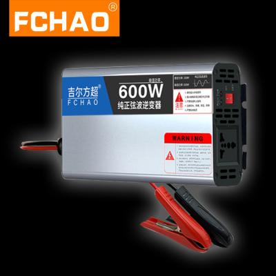 China FCHAO RTS 300W 600W DC 12V 24V 48V to Solar Grid Power Off AC 220V 230V 240V 50/60Hz Pure Sine Wave Inverter 21CM*13CM*5.1CM for sale