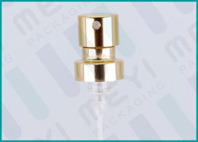 China Gold Perfume Pump Sprayer Crimp Pump Sprayer Fine Mist Sprayer Pump for sale