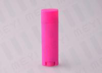 중국 PP 화장품을 위한 보충물 Chapstick 분홍색 매끄러운 명확한 입술 크림 관/관 판매용