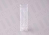 China Transparent Oval Lip Balm Tubes , 4.5g Cute Mini Eco Tube Lip Balm Packaging  for sale