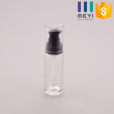 China las botellas privadas de aire cosméticas de la bomba 30ml no derraman las botellas cosméticas de cristal privadas de aire en venta