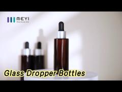 18 / 415 Glass Dropper Bottles 50ml 1Oz Glass For Essential Oil