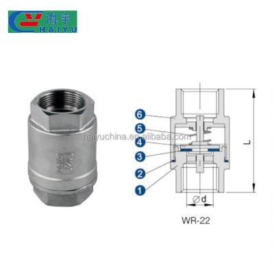 China Other Stainless Steel High Temperature Valves Swing Check Valve for sale