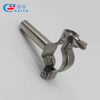 China Stainless Steel Pipe Fittings Sanitary Stainless Steel Pipe Support Tri Clamp Stainless Steel Pipe Rack for sale