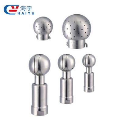 China Stainless Steel Rotary Tank Cleaner Spray Cleaning Ball for sale