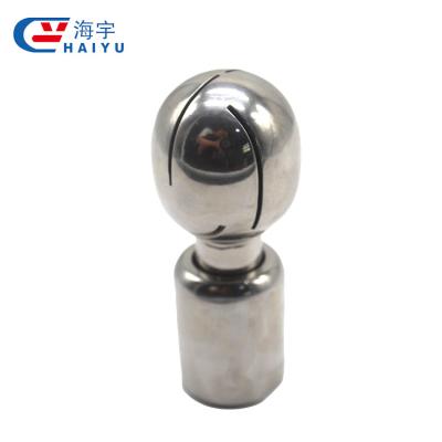 China Threaded Dairy/Water/Food/Beer/Beverage Cleaner Bolted Stainless Steel Rotary Spray Ball for sale