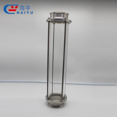 China High Quality Sanitary Stainless Steel Long Welded Straight Sight Glass for sale