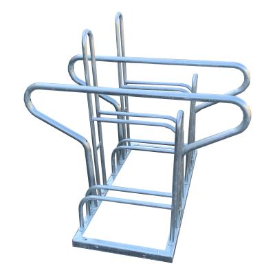 China Durable and Easy to Use Single Attached Bike Rack-Double-Sided for sale