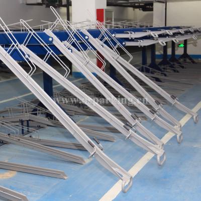 China Steel two tier cycle rack with gas strut for sale