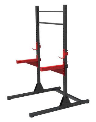 China Salon Use Gym Equipment Home Strength Training Free Multifunctional Half Power Weightlifting Squat Rack for sale