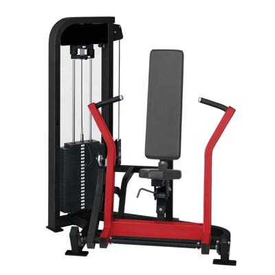 China Commercial Home Use Fitness Equipment Bodybuilding Pin Loaded Seated Chest Press Machine Universal for sale