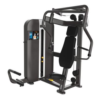 China Universal top quality sport fitness gym equipment seated pln loaded free weight chest press machine for sale