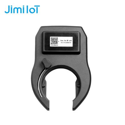 China Gps tracking JIMI GPRS bike lock for sharing bicycle GPS lock smart wifi with solar panel for sale